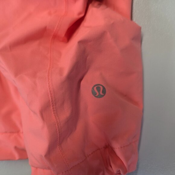 Lululemon Size 4 Rise And Shine Jacket in Pop Orange + Free Tote Bag - Picture 3 of 16